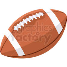 Football Clipart - Royalty-Free - Graphics Factory