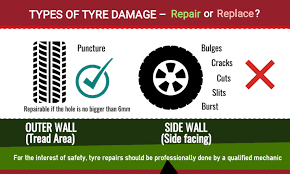 how safe are repaired tyres to drive on