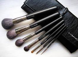 m a c full size makeup brush 7pcs