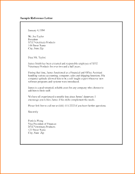 Example Of Reference Letters For Employment House Rental