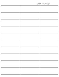Fraction Family Flip Book Template Pages