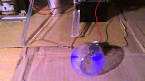 Touching Diy Plasma Globe Light Bulb Low Power Version