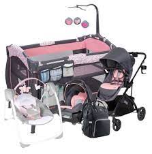 Baby Girl Combo Travel System Stroller