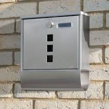 Wall Mounted Mailbox Stainless Steel