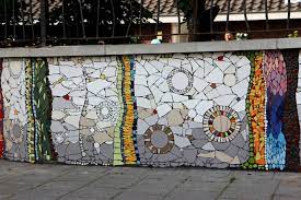 Community Art The Garden Wall Mosaic