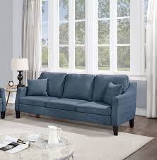 contemporary 2pc sofa set comfortable