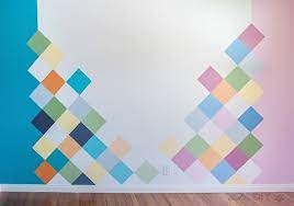 Colorful Accent Wall For Kids Room