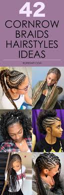 Long curls or straight look? 42 Catchy Cornrow Braids Hairstyles Ideas To Try In 2019 Bored Art