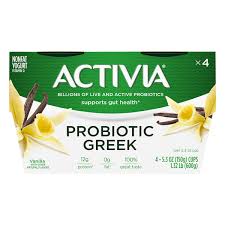 activia probiotic greek yogurt vanilla