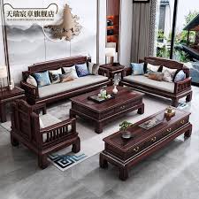 Rosewood Solid Wood Sofa Winter And