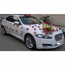wedding car decoration service at best
