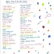 52 things to do when you are bored k