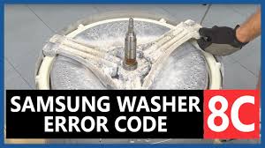 When it finishes washing, end and suds codes will blink in turn. Samsung Washer 8c Error Code Causes How Fix Problem