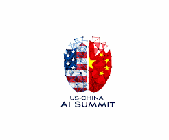 Serious Modern Logo Design For Us China Ai Summit By