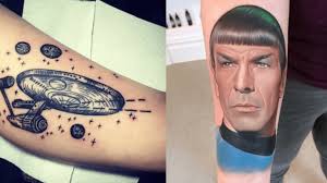 The second star trek series to debut on the cbs all access streaming platform, star trek: These Star Trek Tattoos Will Live Long And Prosper Tattoo Ideas Artists And Models