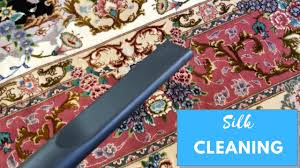 how to clean a silk rug prep work