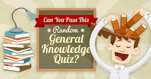 Plus there're many more pub quizzes templates available. Can You Pass This Random General Knowledge Quiz