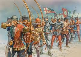Image result for small drawing of Medieval archers