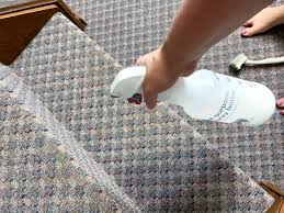 how to easily clean carpet on stairs