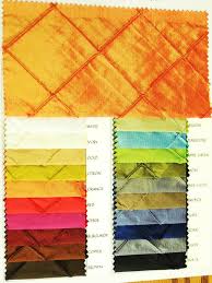 Pintuck Taffeta Fabric Color Chart 1 Yard Choice Of Color Weddings Tablecloths Clothing Decor Pillows Bedding