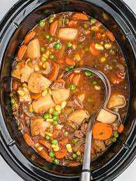 slow cooker beef stew together as family