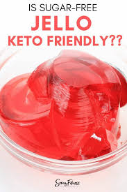 is sugar free jello keto friendly