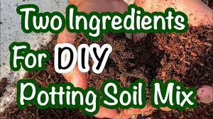 a simple diy potting soil mixture you
