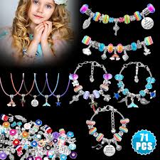 71x charm bracelet jewelry making kit