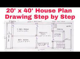 How To Draw House Plan Step By Step