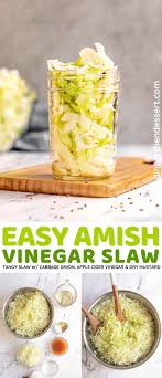 old fashioned coleslaw with vinegar