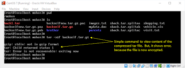 how to use tar command in linux with