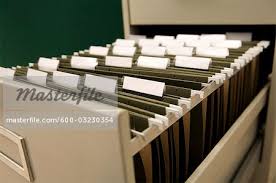 filing cabinet stock photo