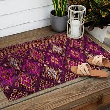 thai silk faric outdoor rug