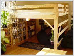 full size bunk bed with desk underneath