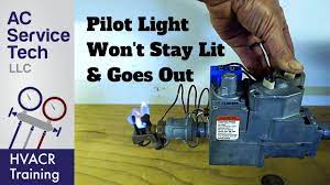 gas pilot light goes out