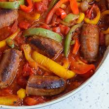 italian sausage and peppers small