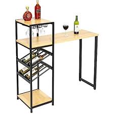 Yourlite Bar Table With Wine Glass