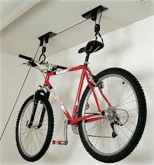 Easy to getup and down and it allows us a lot more space in our garage. Ceiling Bike Storage Lift Hang Cycle Bicycle Garage Shed Mount Pulley Rack Hoist Ebay