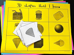 Today we are going to see what 3d shapes we can find around the house. 10 Activities For Describing 3d Shapes In Kindergarten Kindergartenworks