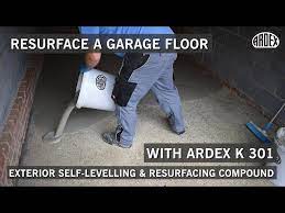 how to resurface a garage floor you