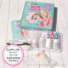 glam lab science bath making kit