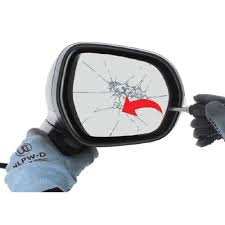 replace ford fiesta mk8 wing mirror glass