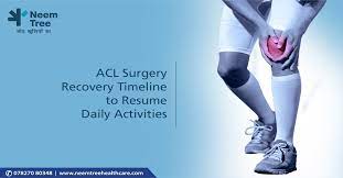 acl surgery recovery timeline to resume