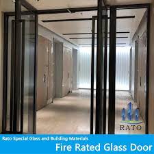 Fire Rated Glass Door Fireproof Door