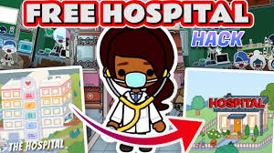 free hospital in toca boca hacks