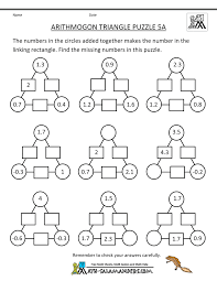 The worksheets support any fifth grade math program, but go especially well with ixl's 5th grade math curriculum, and their brand new lessons at the worksheets are randomly generated each time you click on the links below. Printable Math Puzzles 5th Grade Math Logic Puzzles Maths Puzzles Math Challenge