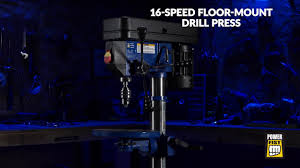 16 sd floor mount drill press