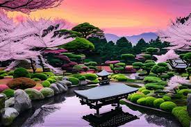 Japanese Garden Ilration