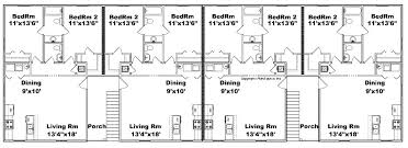 apartment plan with 8 units j0418 11 8