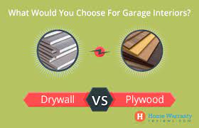plywood vs drywall what to choose for